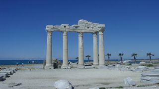 Das Amphitheater in Side