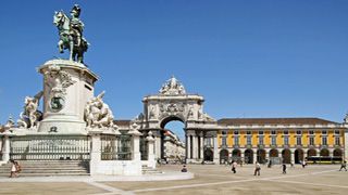 Praca de Commercio in Lissabon