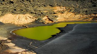 Grüne Lagune bei El Golfo