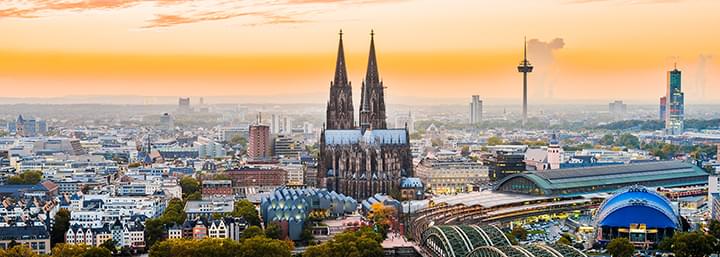Blick auf Köln